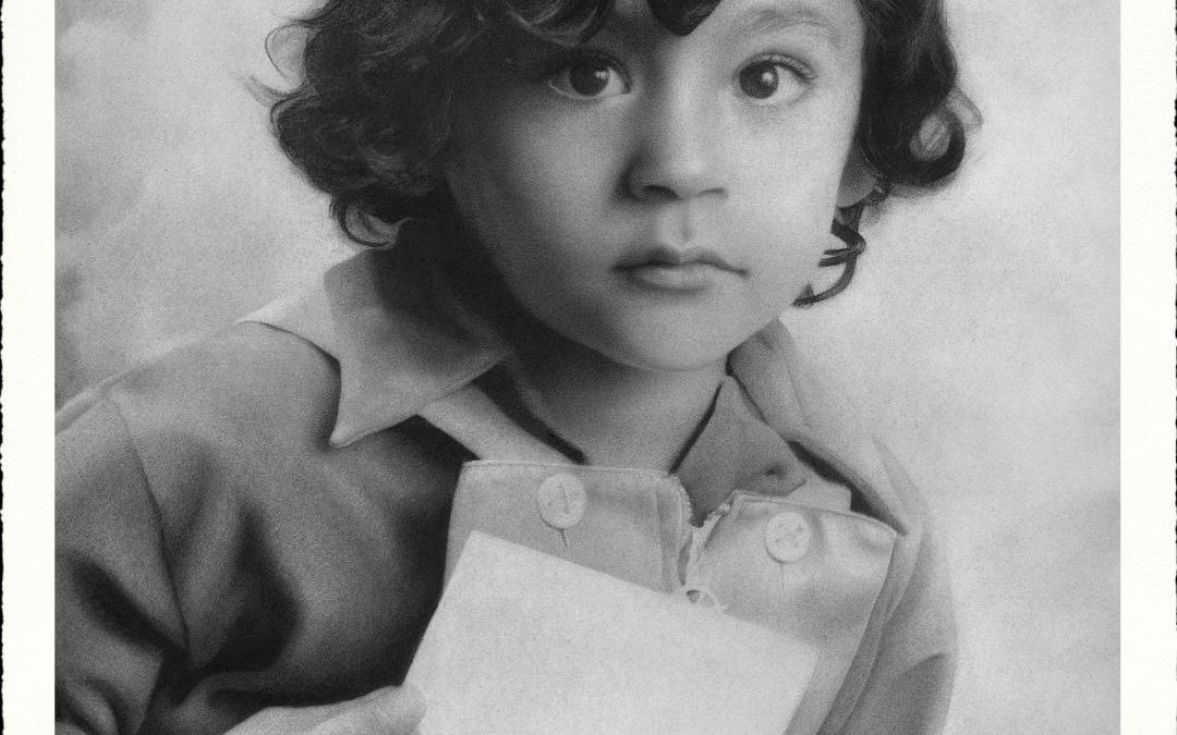 Retrato a carboncillo de Pierito