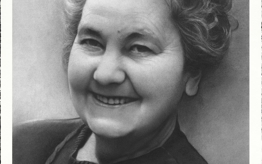 Retrato a carboncillo de Rotjeta